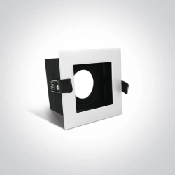 kinkiecik.pl Oprawa podstropowa Dark Light Square Metal 51105TA/W ONE LIGHT
