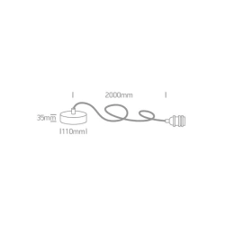 kinkiecik.pl Lampa wisząca Decorative E27 0990/BBS ONE LIGHT