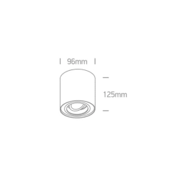 kinkiecik.pl Plafon GU10 Adjustable Cylinders 12105Y/B ONE LIGHT