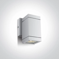 kinkiecik.pl Kinkiet GU10 Outdoor Cubes Die cast 67130F/W ONE LIGHT