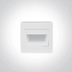 kinkiecik.pl Oświetlenie schodowe Indoor Square Wall Recessed 68007/W/W ONE LIGHT