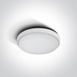 kinkiecik.pl Plafon Outdoor Slim LED Plafo Die cast 67362/W/W ONE LIGHT