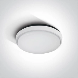 kinkiecik.pl Plafon Outdoor Slim LED Plafo Die cast 67363/W/W ONE LIGHT