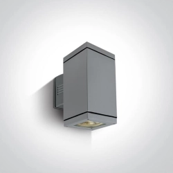 kinkiecik.pl Kinkiet PAR30 Outdoor Cubes Die cast 67132A/G ONE LIGHT