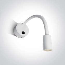 Kinkiet Reading Spots 65738A/W/W ONE LIGHT