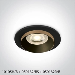 kinkiecik.pl Oprawa podstropowa Recessed Spots Fixed 10105H/B ONE LIGHT