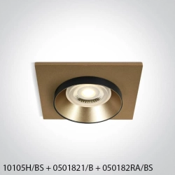 kinkiecik.pl Oprawa podstropowa Recessed Spots Fixed 10105H/BS ONE LIGHT