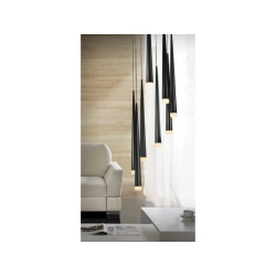 Lampa wisząca STYLO 8 AZ0161 BLACK AZZARDO