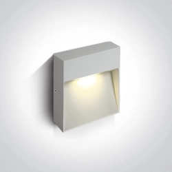 kinkiecik.pl Kinkiet Square Indoor/Outdoor Wall Dark Lights Die cast 67360A/W/W ONE LIGHT