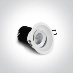 kinkiecik.pl Oprawa podstropowa The 12W COB Dark Light 11112TA/W/W ONE LIGHT
