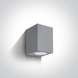 kinkiecik.pl Kinkiet The GU10 Outdoor Cube Lights Die cast 67426/G ONE LIGHT