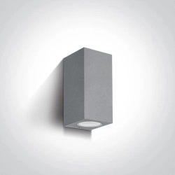 kinkiecik.pl Kinkiet The GU10 Outdoor Cube Lights Die cast 67426A/G ONE LIGHT