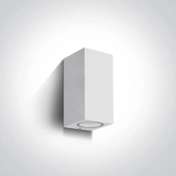 kinkiecik.pl Kinkiet The GU10 Outdoor Cube Lights Die cast 67426A/W ONE LIGHT
