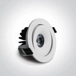 kinkiecik.pl Oprawa podstropowa The IP54 COB Outdoor/Bathroom Range 11107P/W/W ONE LIGHT