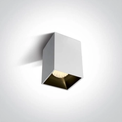 kinkiecik.pl Plafon The Retro Dark Light Square Cylinders 12112ZA/W/W ONE LIGHT