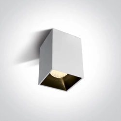 kinkiecik.pl Plafon The Retro Dark Light Square Cylinders 12120ZA/W/W ONE LIGHT