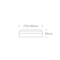 kinkiecik.pl Kinkiet The Square E27 Outdoor Plafo Die cast 67208B/AN ONE LIGHT