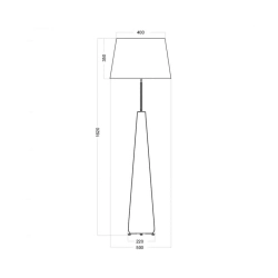 Lampa podłogowa BERLIN RED L233311259 4concepts L233311259 - zdjęcie 2