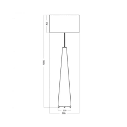 Lampa podłogowa BERLIN RED L233311318 4concepts L233311318 - zdjęcie 2