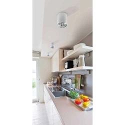 Plafon BROSS 1pł WHITE ALU AZ0781 AZZARDO
