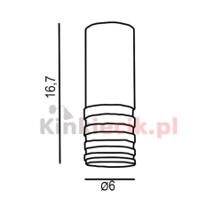 Plafon LOCUS AZ3125 GU10 AZZARDO