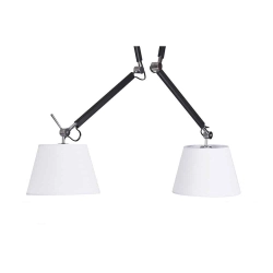 Lampa wisząca ZYTA 2 S PENDANT white AZ1846+AZ2588 śr.30cm AZZARDO