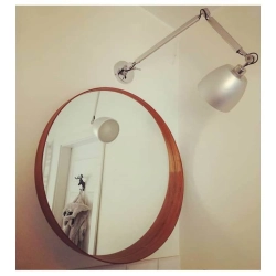 Kinkiet ZYTA WALL S ALU aluminium AZ2295+AZ2593 śr.18cm AZZARDO