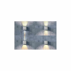 Gambino 4000K (white) AZ4472 LED 2x 3W 500lm 4000K IP54 ALUMINIUM AZZARDO