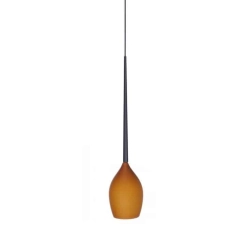 Lampa wisząca Izza 1 AZ1221 amber AZZARDO