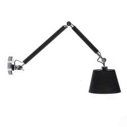 Kinkiet ZYTA WALL S black AZ1844+AZ2597 śr.20cm AZZARDO