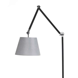 Lampa podłogowa ZYTA FLOOR grey AZ1849+AZ2598 śr.20cm AZZARDO