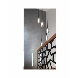 Lampa wisząca Izza 5 smoky AZ2939 AZZARDO