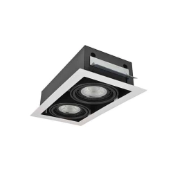 Oprawa stropowa Nova 2 (white/black) ES111 AZ2877 AZZARDO