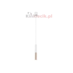 kinkiecikpl lampa wisząca Slimi S bianco/rose gold ORLICKI