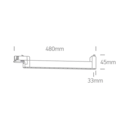 kinkiecik.pl Reflektor 15X1W track spot with COB LED 65024TA/W/W ONE LIGHT