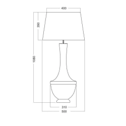 Lampa podłogowa TROYA GREEN L232272257 4concepts L232272257 - zdjęcie 2