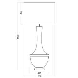 Lampa podłogowa TROYA ROUGE L232270328 4concepts L232270328 - zdjęcie 2