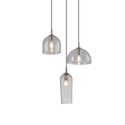 Lampa wisząca BLANCA 3 AZ3338 champagne AZZARDO