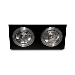 Oprawa stropowa Siro 2 AZ0772 Black/Aluminium AZZARDO