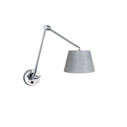 Kinkiet ADAM WALL S grey AZ1843+AZ2583 śr. 30cm AZZARDO