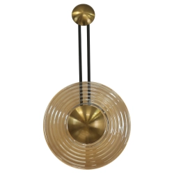 Kinkiet Bell bursztynowy LED CCT LP-1702/1W AM Light Prestige