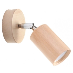 kinkiecik.pl Kinkiet BERG naturalne drewno SL.0701 SOLLUX LIGHTING