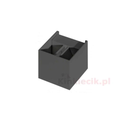 Kinkiet GAMBINO AZ0957 dark grey z regulowaną przesłoną IP54 AZZARDO