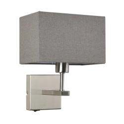 Kinkiet Norte WL-1122-1-A-SN-RC-GR ITALUX - zdjęcie produktu