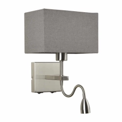Kinkiet Norte WL-1122-2-BL-SN-RC-GR ITALUX - zdjęcie produktu