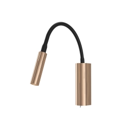 Kinkiet Nuto Nero Gold OR81695 Open Design Highlights