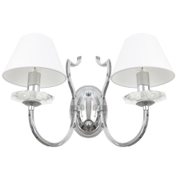 Kinkiet Riga - W02779CH+abażur CosmoLight - zdjęcie produktu