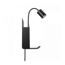 kinkiecik.pl Kinkiet port USB czarny ROOMI 2112551003 Nordlux