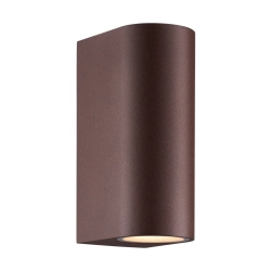 Kinkiet zewnętrzny Dion Double IP44, rdzawy 2518021009 Nordlux