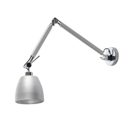 Kinkiet ZYTA WALL S ALU aluminium AZ2295+AZ2596 śr.33cm AZZARDO